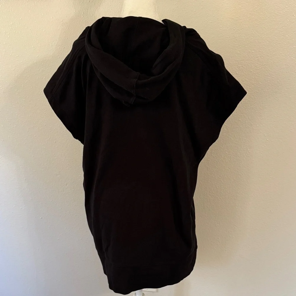 Banana Republic Black Sleeveless Hoodie - Picture 6 of 6
